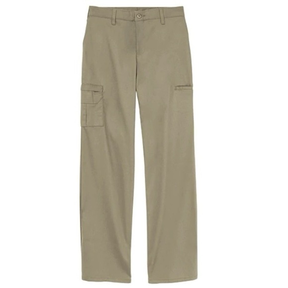 Dickies Women's plus size 18 Sand color Premium Relaxed Straight Cargo Pants - Picture 1 of 10